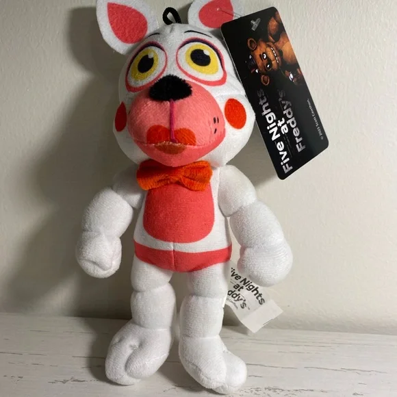 Five Nights at Freddy's White and Pink Stuffed Animal - Picture 2 of 5
